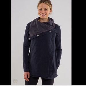 🛑 SOLD LULULEMON Savasana Wrap Jacket Heathered